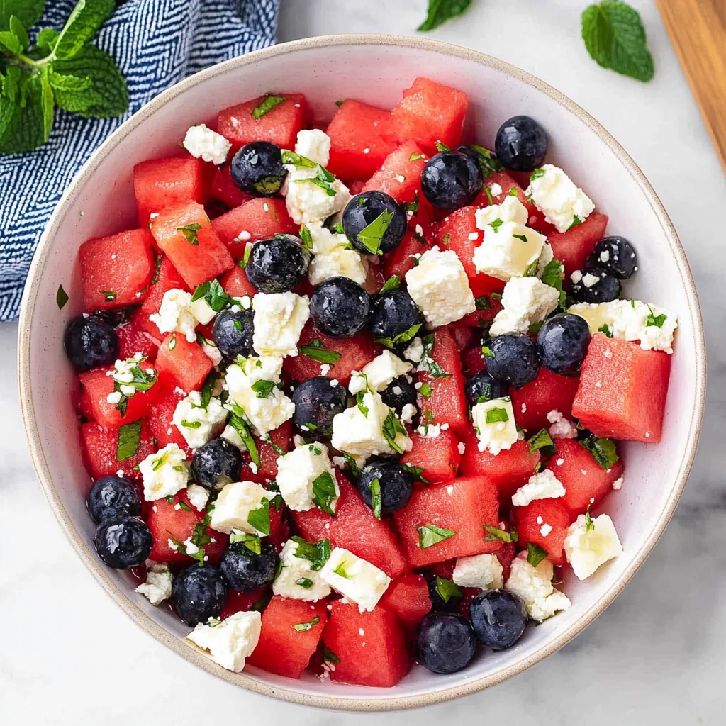 Watermelon Feta Salad