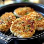 Air Fryer Parmesan Crusted Chicken