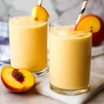 Banana Peach Smoothies