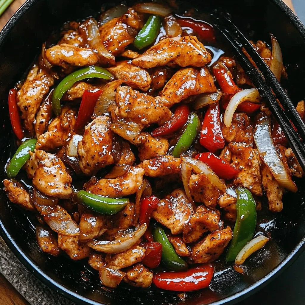 Black Pepper Chicken