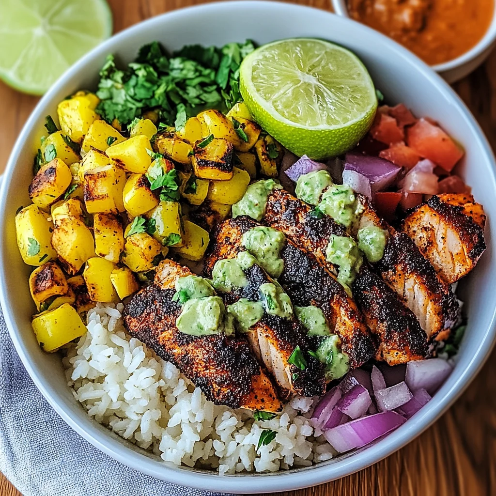 Blackened Fish Taco Bowls