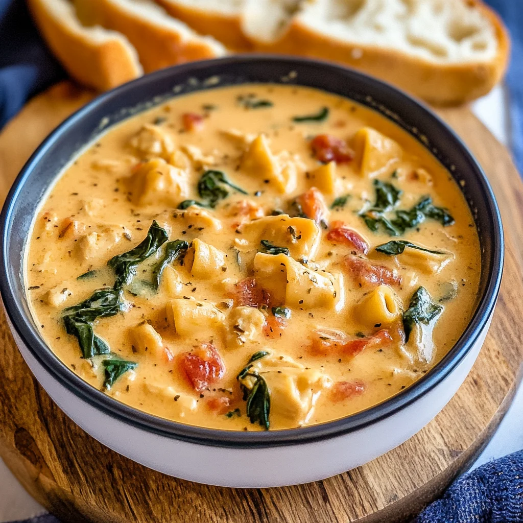 Creamy Tuscan Chicken Soup