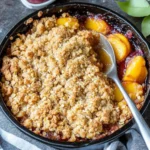 Easy Peach Crisp Recipe (Crispy & Juicy)