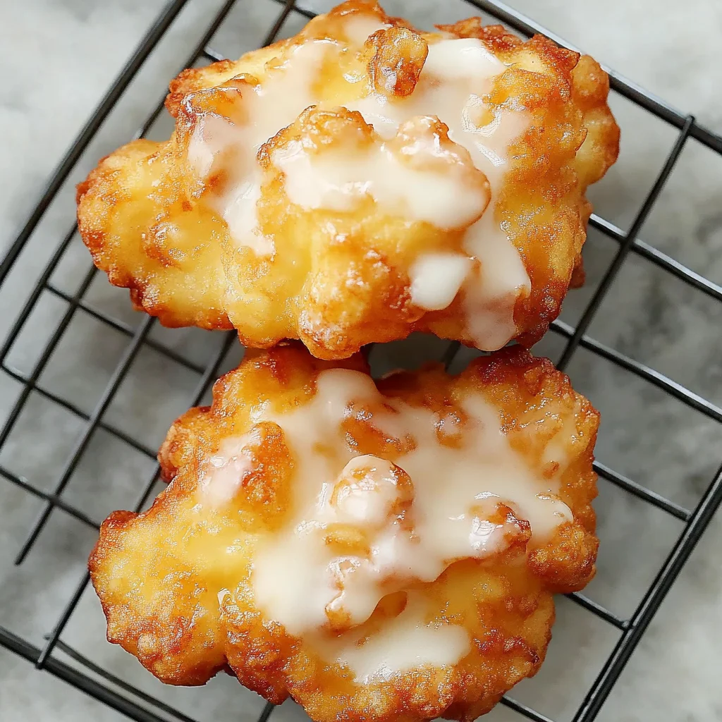 Fresh Peach Fritters That Melt in Your Mouth