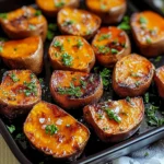 Garlic Butter Roasted Sweet Potatoes: A Delicious and Easy Recipe