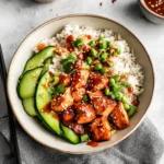 Honey Sriracha Salmon Bowls