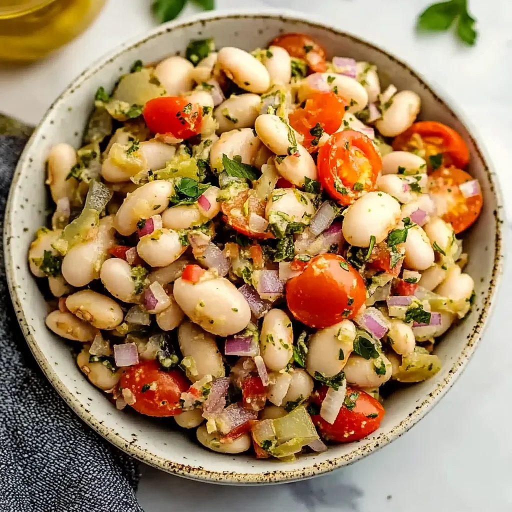Italian White Bean Salad Recipe