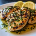 Mediterranean Herb Crusted Grilled Chicken