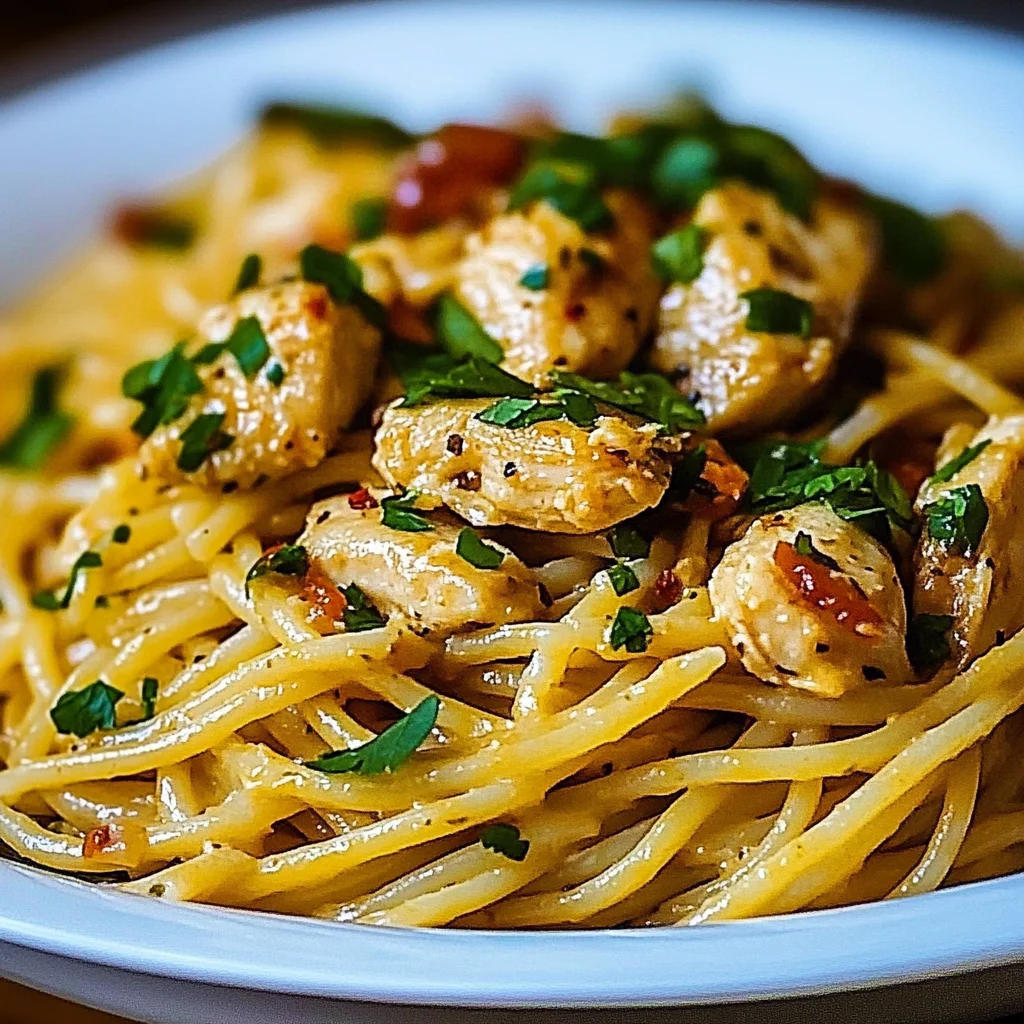 Monterey Chicken Spaghetti: A Comforting, Flavor-Packed Pasta Dish