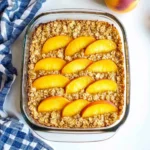 Peach Baked Oatmeal