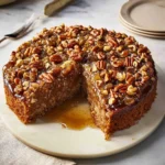 Pecan Upside Down Cake