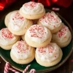 Peppermint Meltaway Cookies