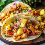 Pineapple Chicken Tacos