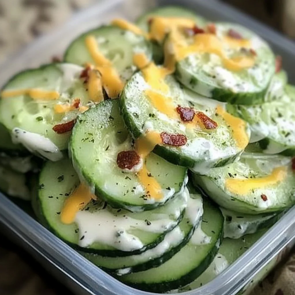 Quick and Flavorful Cucumber Snack