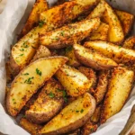 Seasoned Baked Potato Wedges