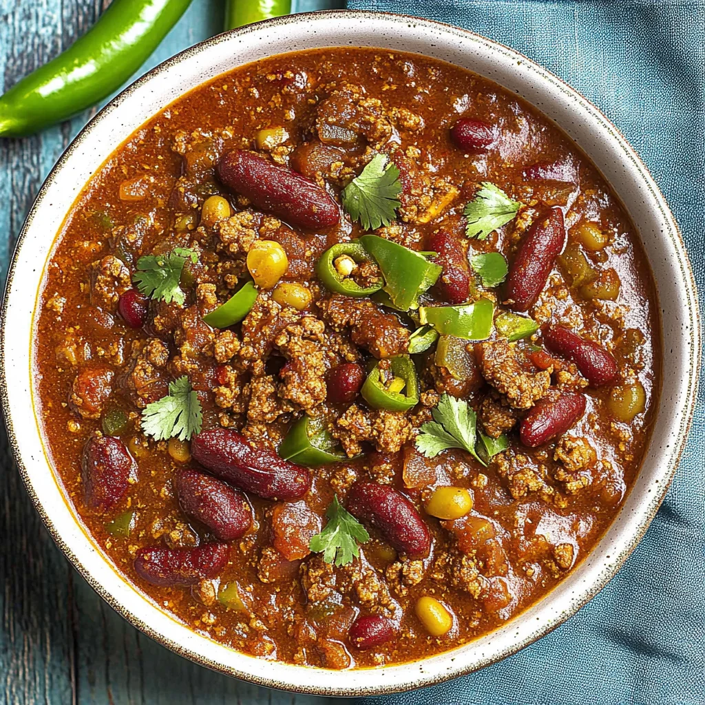 Short Rib and Chorizo Chili Recipe