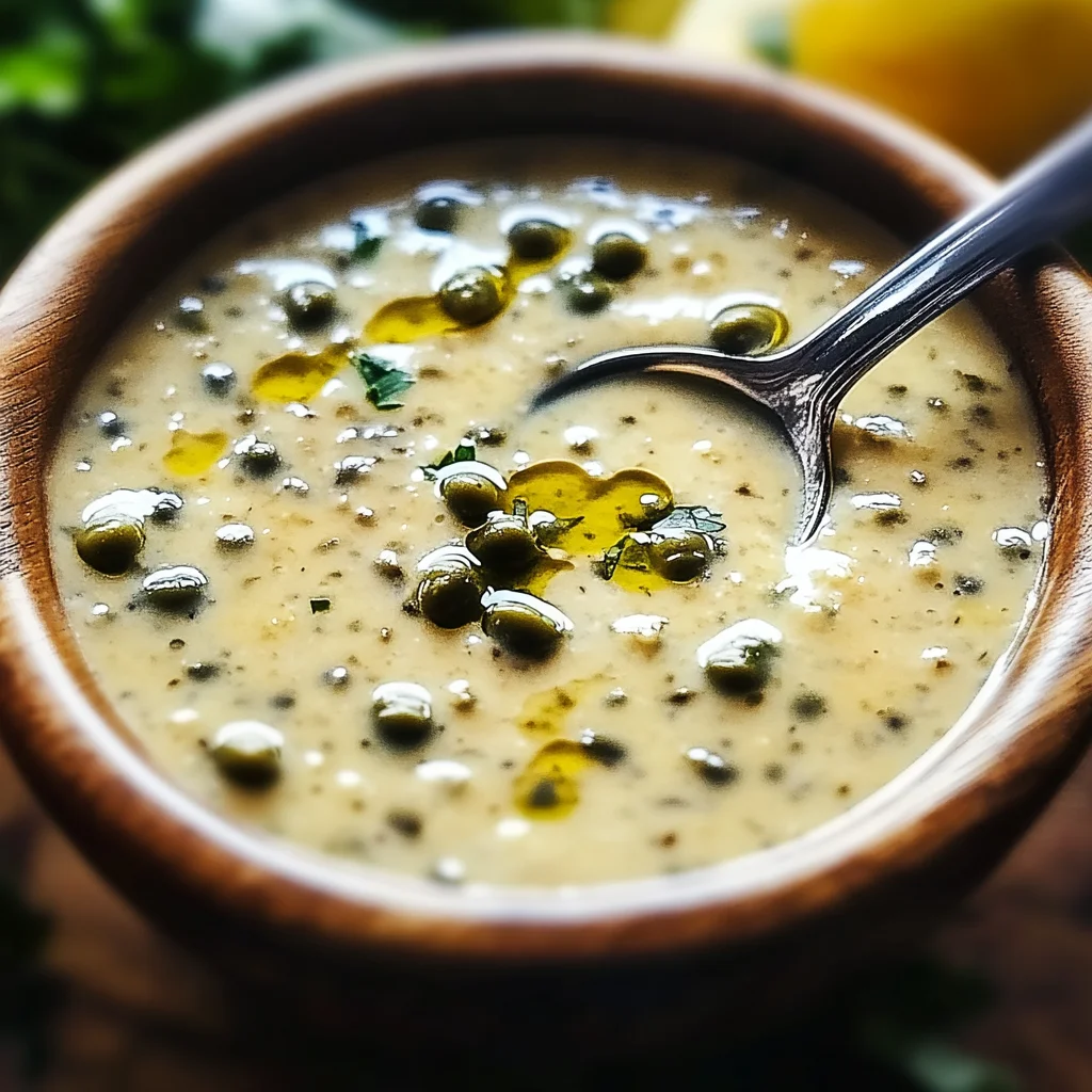 Simple Lemon Caper Sauce