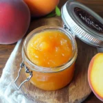 Small Batch Vanilla Peach Jam