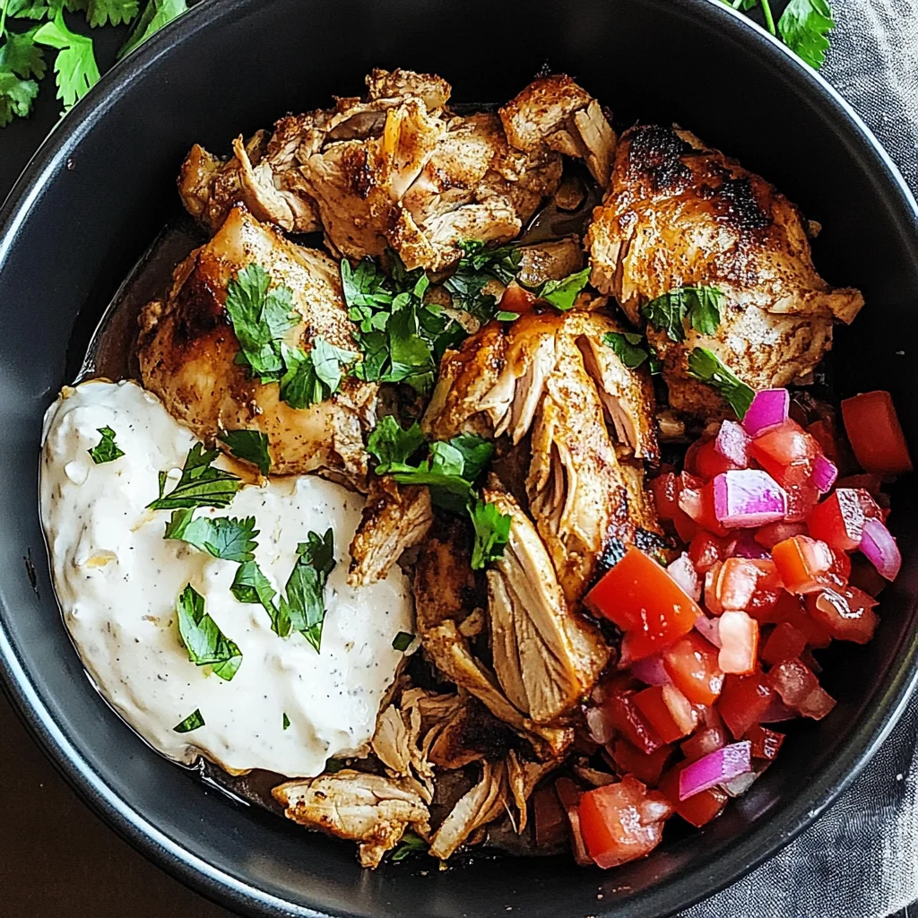 Spiced Yogurt-Marinated Chicken Thighs