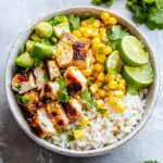 Street Corn Chicken Rice Bowl Recipe