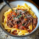 Sunday Slow Cooker Beef Ragu Recipe
