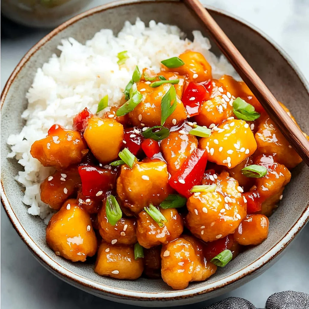 Sweet And Sour Chicken Recipe