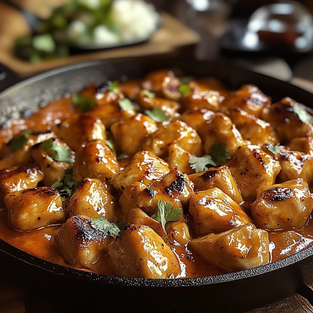 Texas Roadhouse Butter Chicken Skillet