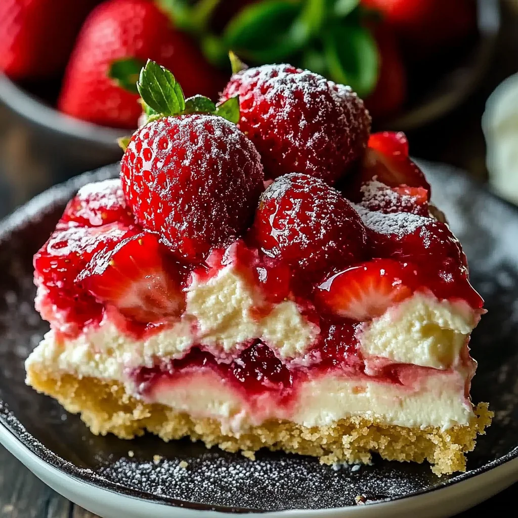 The Ultimate Strawberry Cheesecake Dump Cake