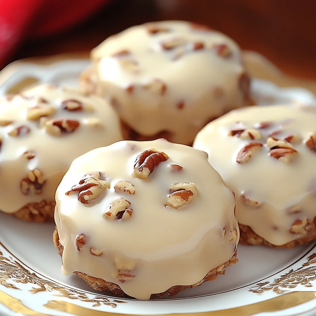 Vanilla Pecan Pralines