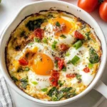 Baked Feta Eggs