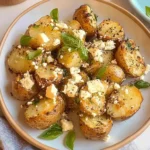 Baked Feta Potatoes