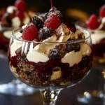 Black Forest Trifle for Christmas