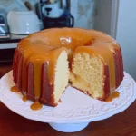 Caramel Cream Cheese Pound Cake