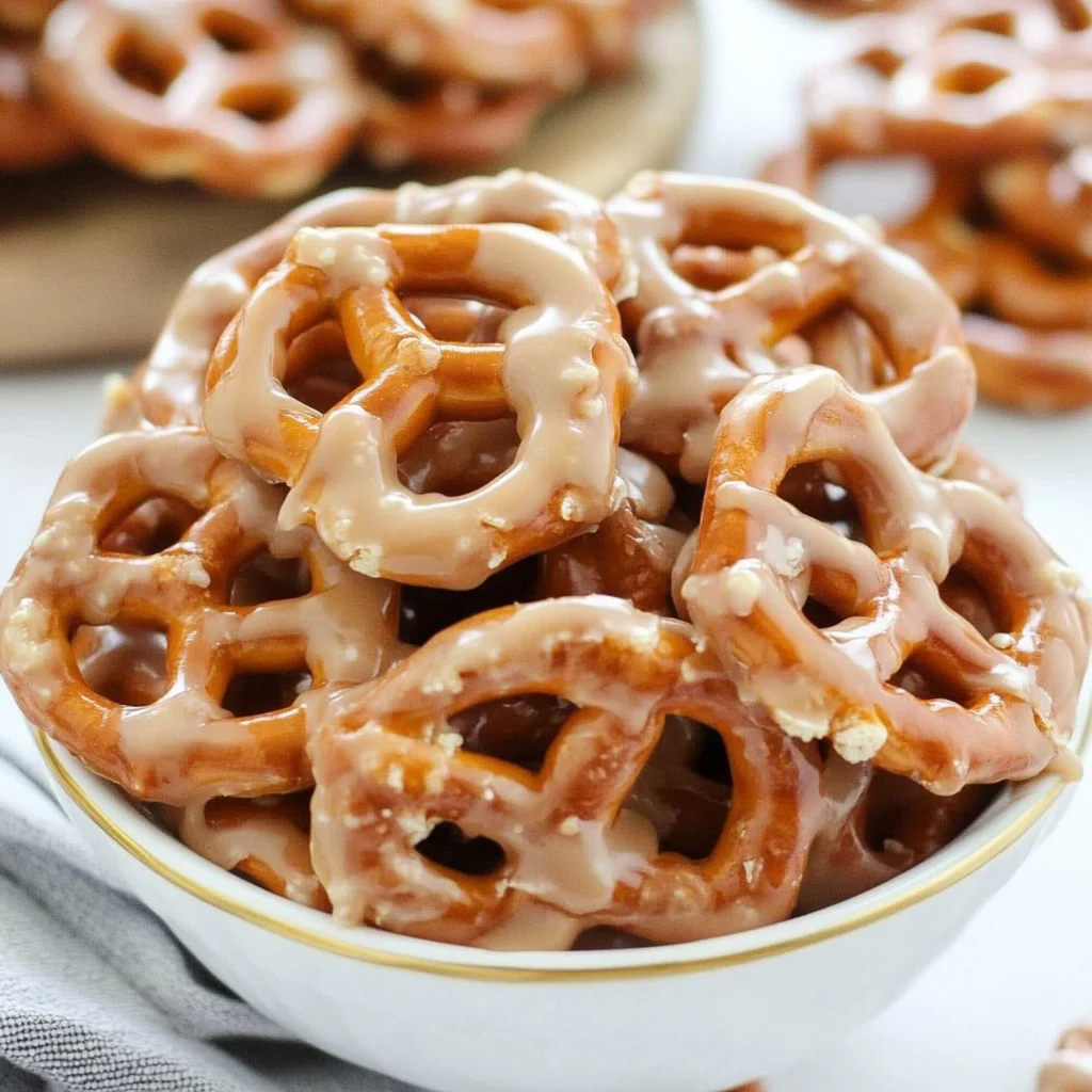 Caramel Pretzels