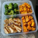 Chicken, Sweet Potato & Broccoli Meal Prep Bowls