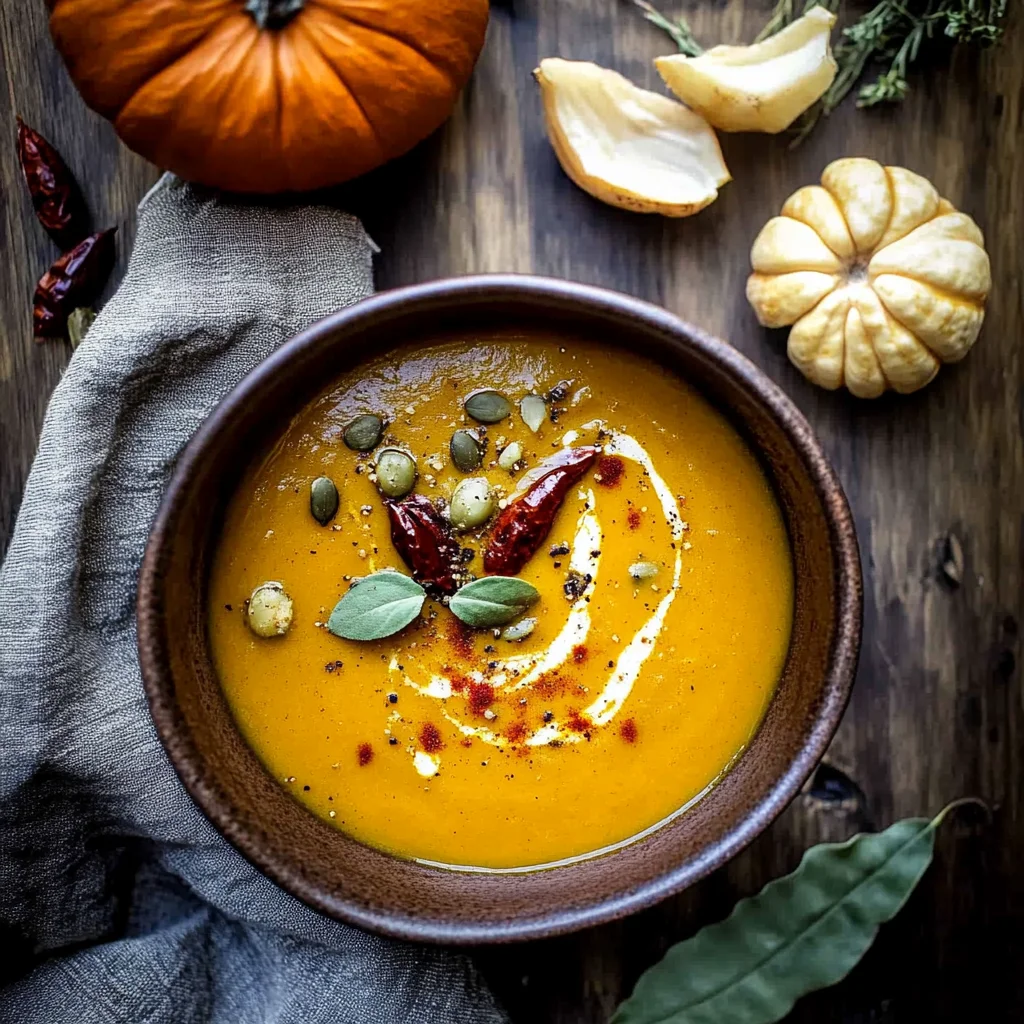 Coconut Curry Pumpkin Soup Recipe
