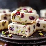 Cranberry Pistachio Shortbread Cookies: The Holiday Cookie That Actually Looks Fancy