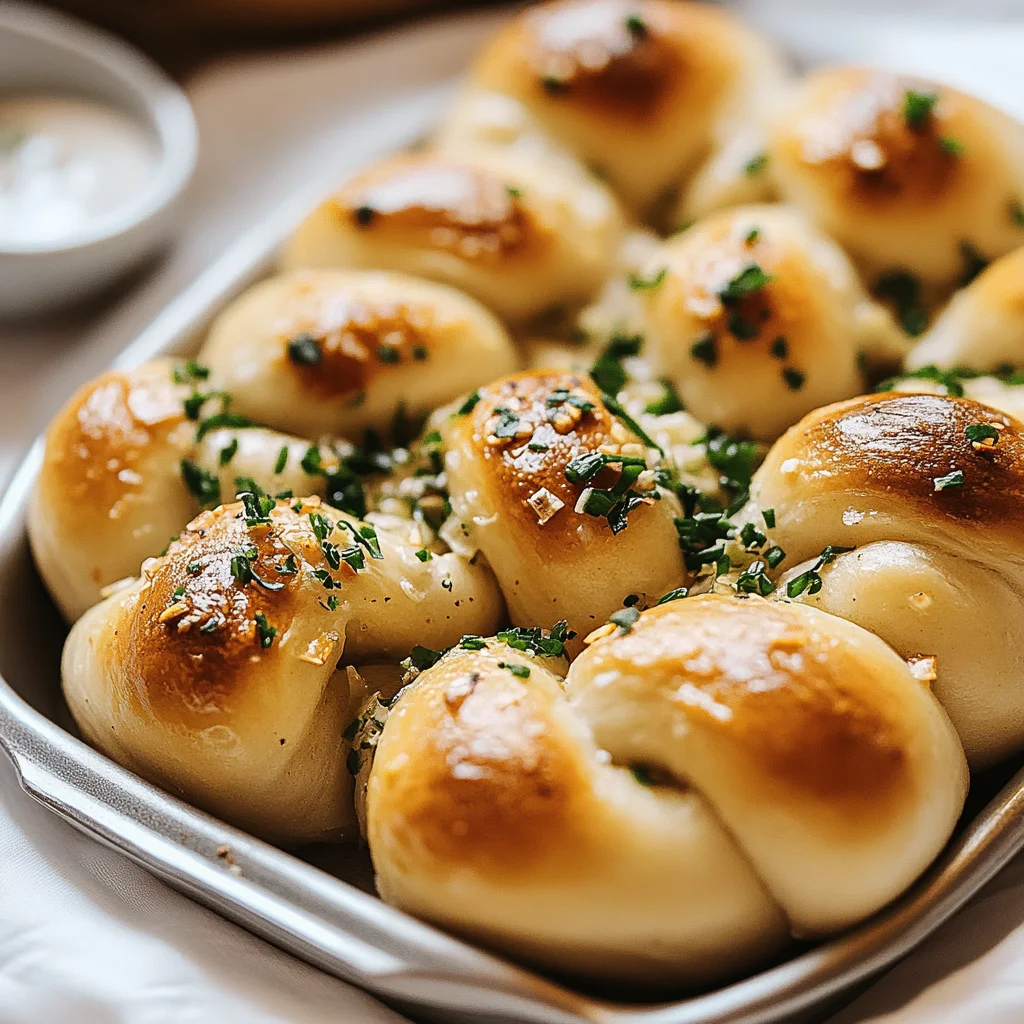 Easy and Delicious Garlic Knots Recipe