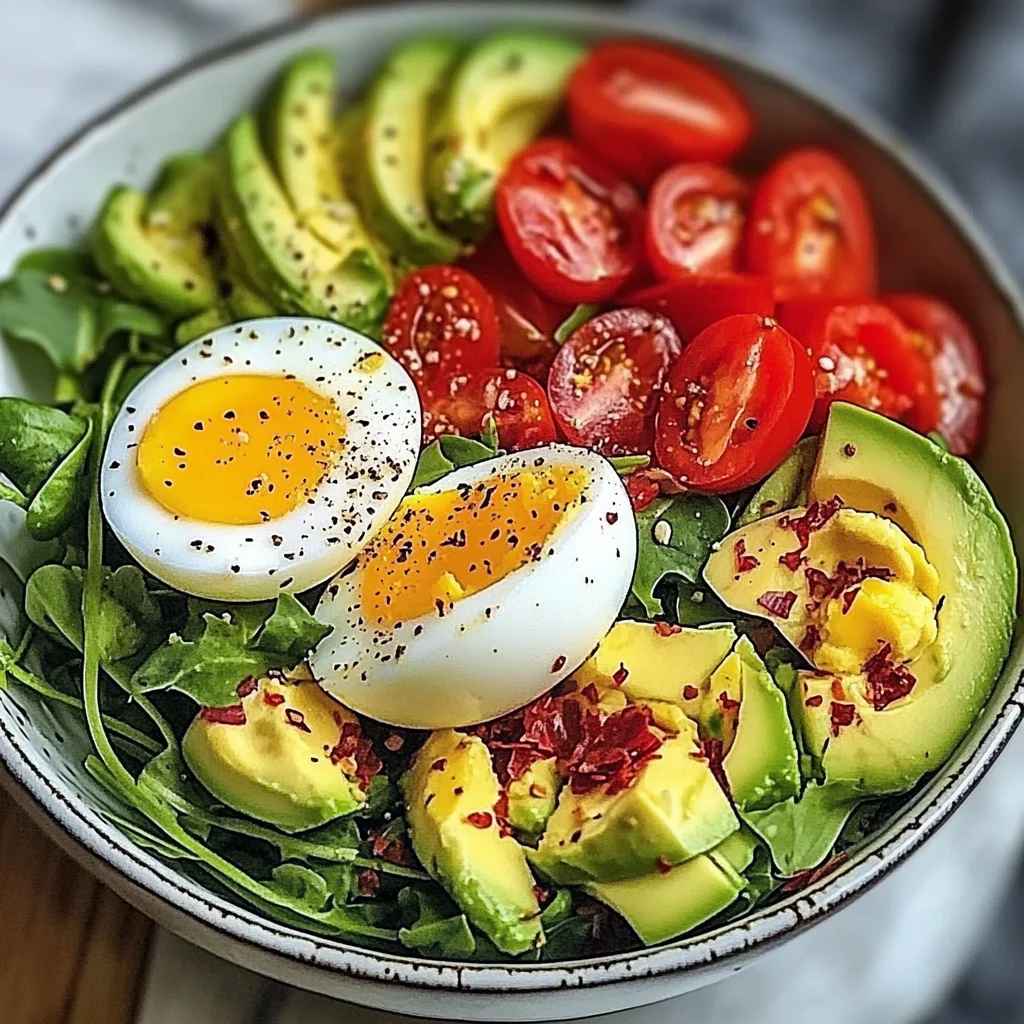 Egg & Avocado Veggie Bowl