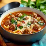 Italian Meatball Soup: Comfort in a Bowl