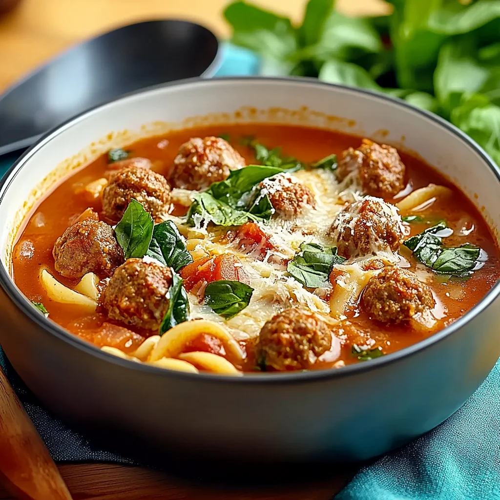 Italian Meatball Soup: Comfort in a Bowl