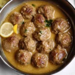 Keftedes In Lemon Sauce