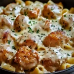 One-Pan Chicken with Buttered Noodles