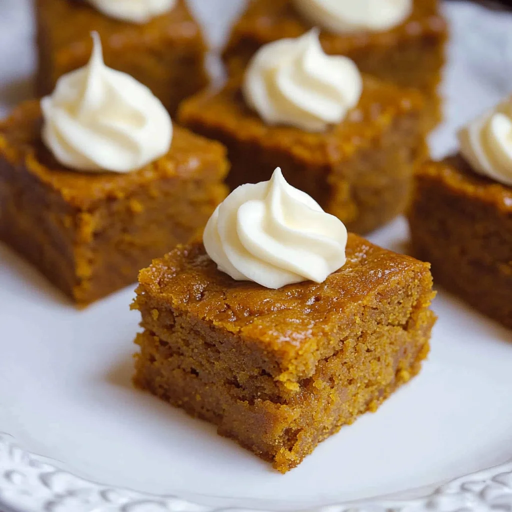 Paula Deen Pumpkin Bars