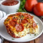Pizza Style Cottage Cheese Bake – Easy Protein-Packed Dinner