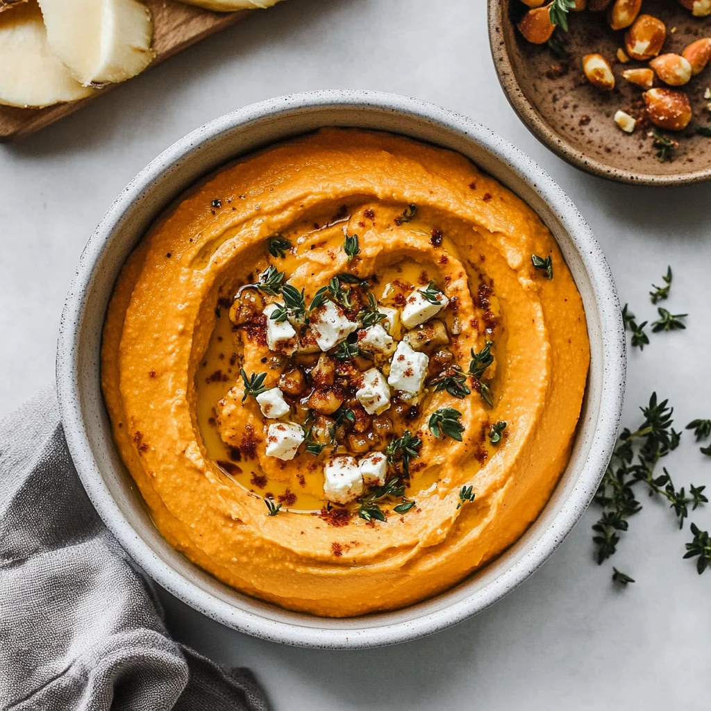 Pumpkin Whipped Feta Dip