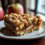 Salted Caramel Apple Crumble Bars Fall Treat: Get Addicted in 45 Min