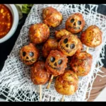 Spooky Halloween Skull Potatoes