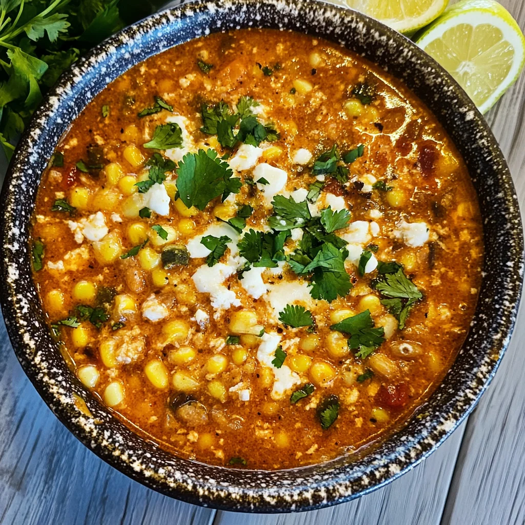 Street Corn Chicken Chili