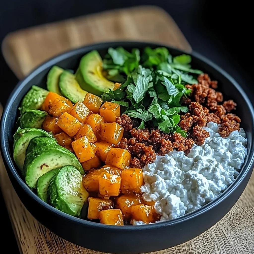 Sweet & Savory Power Bowl with Cottage Cheese